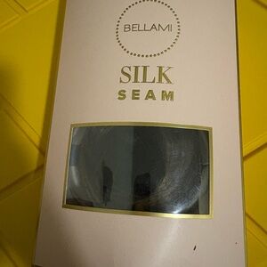 Bellami silk seam 16” dirty brunette highlight 140gram clip in extension